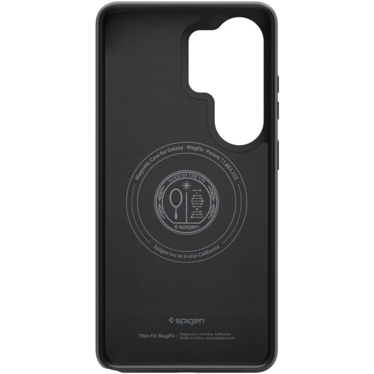 Захисний чохол Spigen Thin Fit (MagFit) для Samsung Galaxy S26 Ultra (S948) ACS11394 - Black: фото 4 з 15