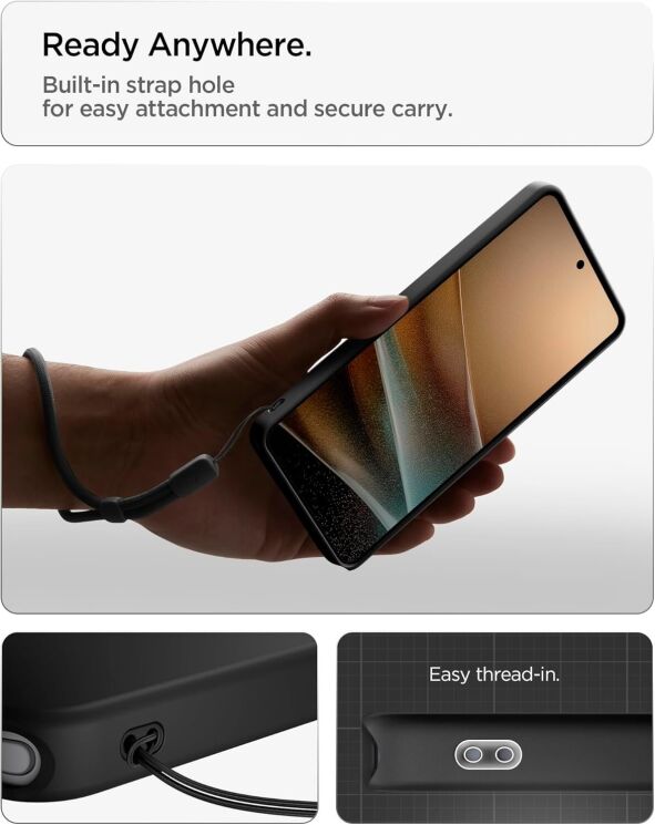 Захисний чохол Spigen Thin Fit (MagFit) для Samsung Galaxy S26 Ultra (S948) ACS11394 - Black: фото 15 з 15