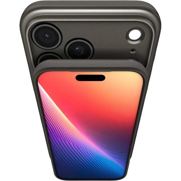 Защитный чехол Spigen Thintect (MagFit) для iPhone 17 Pro (ACS10159) - Gunmetal: фото 2 из 5