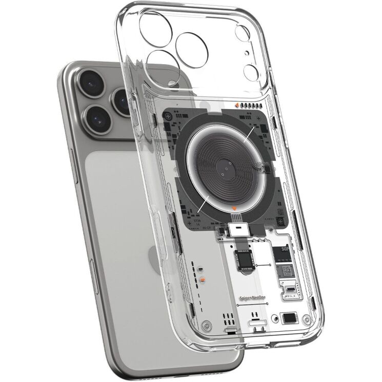 Защитный чехол Spigen Ultra Hybrid Neo One (MagFit) для iPhone 17 Pro (ACS10354) - Neo One: фото 4 из 16
