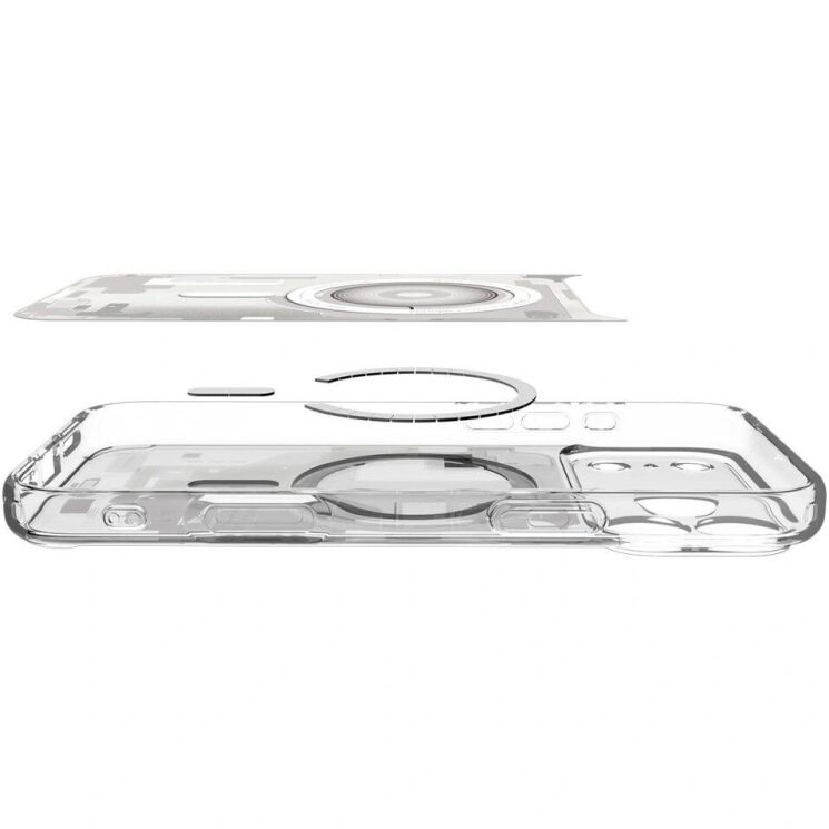 Защитный чехол Spigen Ultra Hybrid Zero One (MagFit) для iPhone 18 Pro Max (ACS12126) - White (440312W) Защитный чехол Spigen Ultra Hybrid Zero One (MagFit) для iPhone 18 Pro Max (ACS12126) - White: фото 5 из 12