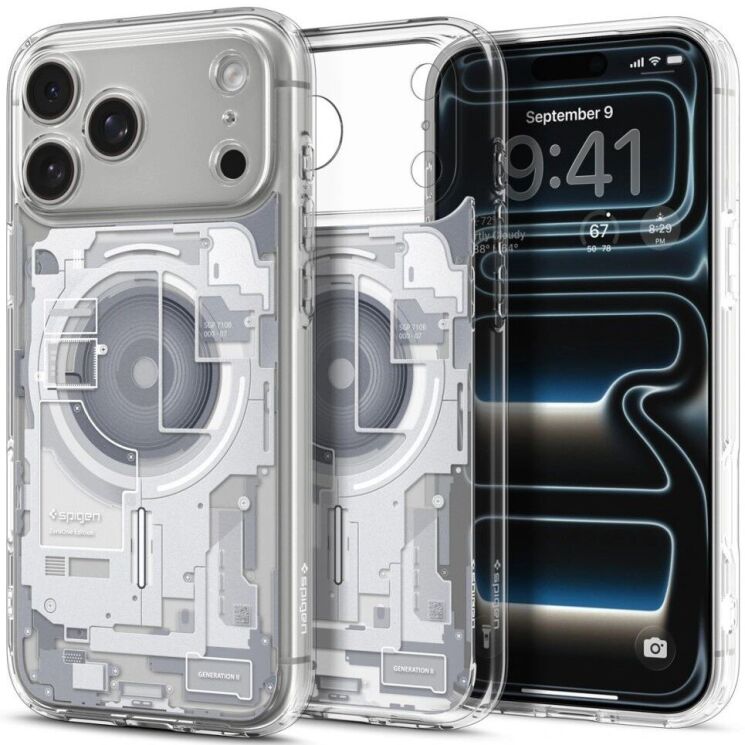 Защитный чехол Spigen Ultra Hybrid Zero One (MagFit) для iPhone 18 Pro Max (ACS12126) - White (440312W) Защитный чехол Spigen Ultra Hybrid Zero One (MagFit) для iPhone 18 Pro Max (ACS12126) - White: фото 1 из 12