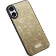 Защитный чехол SULADA Dazzling Glittery для Apple iPhone 16 - Gold (360743F)