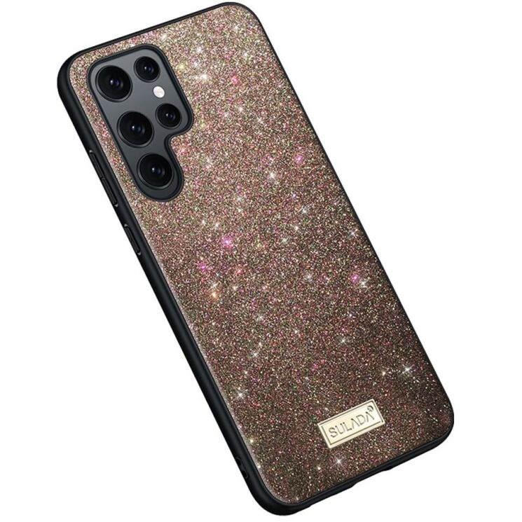Защитный чехол SULADA Dazzling Glittery для Samsung Galaxy S25 Ultra (S938) - Multicolor: фото 1 из 7