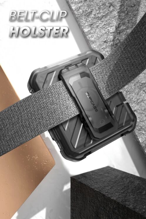 Защитный чехол Supcase Unicorn Beetle Pro Rugged Case with Belt Clip для Samsung Galaxy Flip 6 (843439147140) - Black: фото 9 из 13