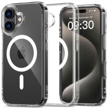 Защитный чехол Tech-Protect FlexAir Hybrid MagSafe для Apple iPhone 16 - Clear: фото 1 из 5