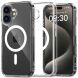 Защитный чехол Tech-Protect FlexAir Hybrid MagSafe для Apple iPhone 16 - Clear (366442C). Фото 1 из 5