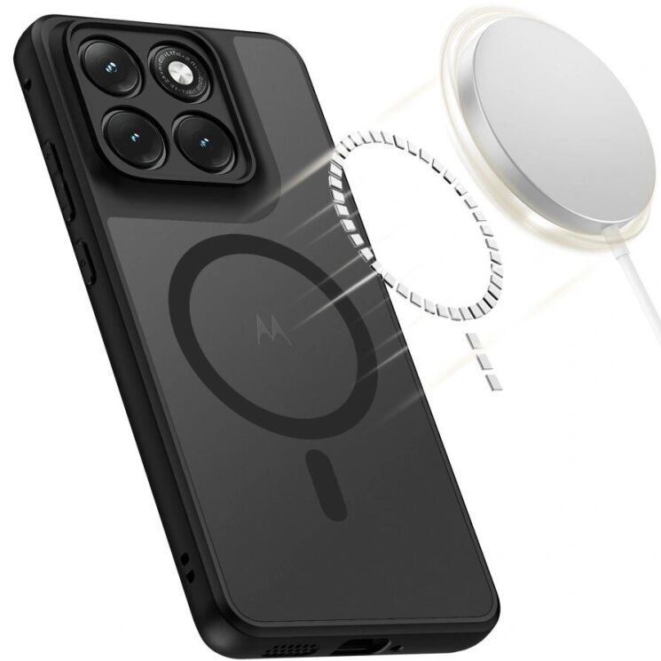 Защитный чехол Tech-Protect Magmat MagSafe для Motorola Edge 70 Fusion - Matte Black (409541MB) Защитный чехол Tech-Protect Magmat MagSafe для Motorola Edge 70 Fusion - Matte Black: фото 3 из 8