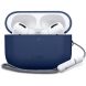 Защитный чехол Tech-Protect Silicone Case для AirPods Pro 3 - Navy Blue (390146L). Фото 2 из 7