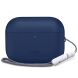 Защитный чехол Tech-Protect Silicone Case для AirPods Pro 3 - Navy Blue (390146L). Фото 3 из 7