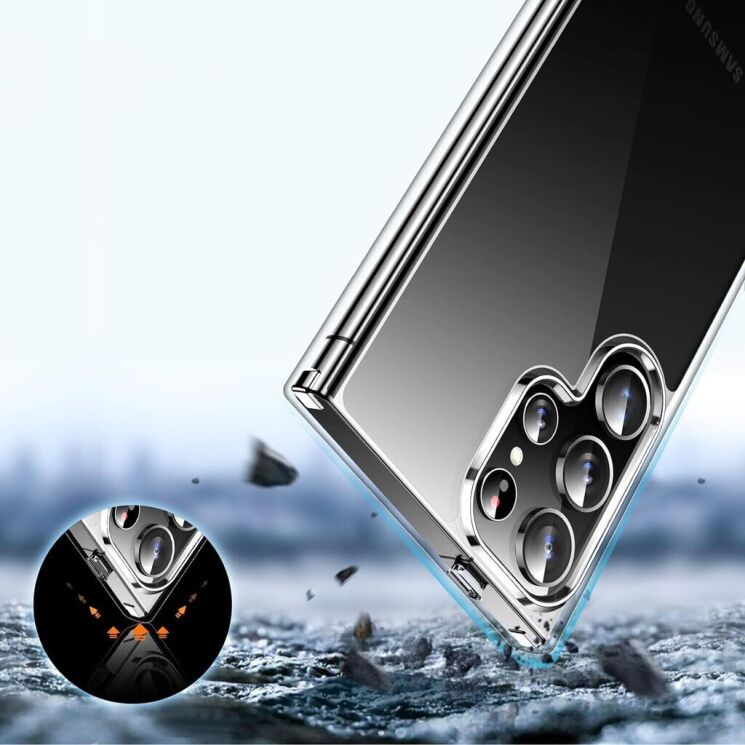 Защитный чехол THE ONE Anti-Bacteria для Samsung Galaxy S24 Ultra (S928) 6973297909360 - Clear (375857C) Защитный чехол THE ONE Anti-Bacteria для Samsung Galaxy S24 Ultra (S928) 6973297909360 - Clear: фото 3 из 4