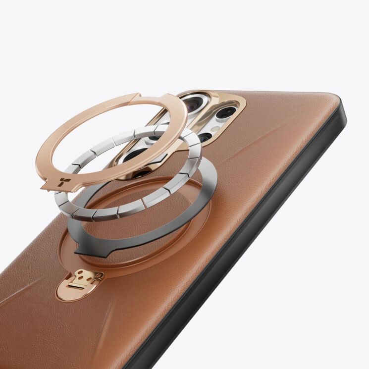 Защитный чехол TORRAS Ostand Q3 VegSkin (with MagSafe) для Samsung Galaxy S26 Ultra - Black: фото 7 из 10