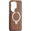 Защитный чехол TORRAS Ostand Q3 VegSkin (with MagSafe) для Samsung Galaxy S26 Ultra - Brown (404405Z)