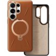 Защитный чехол TORRAS Ostand Q3 VegSkin (with MagSafe) для Samsung Galaxy S26 Ultra - Brown (404405Z)