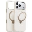 Чохол з кільцем-підставкою TORRAS Ostand Q3 Silicone (with MagSafe) для iPhone 17 Pro Max - White (387428W)