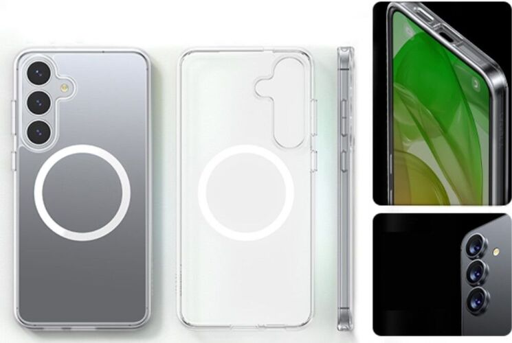 Защитный чехол TORRAS Sparka MagSafe для Samsung Galaxy S25 Plus (S936) - Transparent: фото 7 из 15