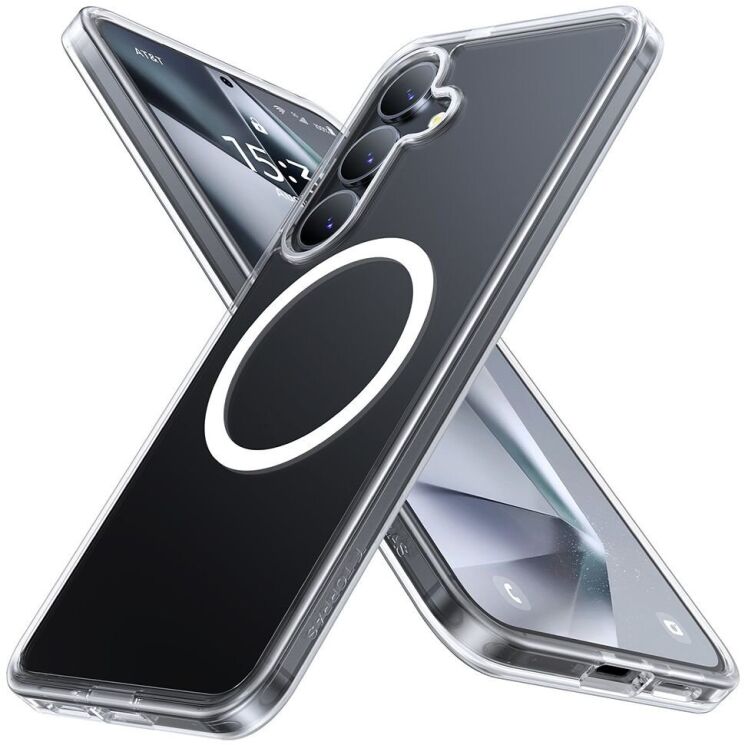 Защитный чехол TORRAS Sparka MagSafe для Samsung Galaxy S25 Plus (S936) - Transparent: фото 1 из 15