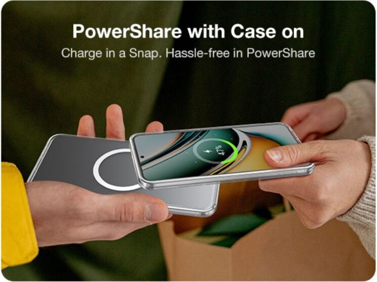Защитный чехол TORRAS Sparka MagSafe для Samsung Galaxy S25 Plus (S936) - Transparent: фото 14 из 15