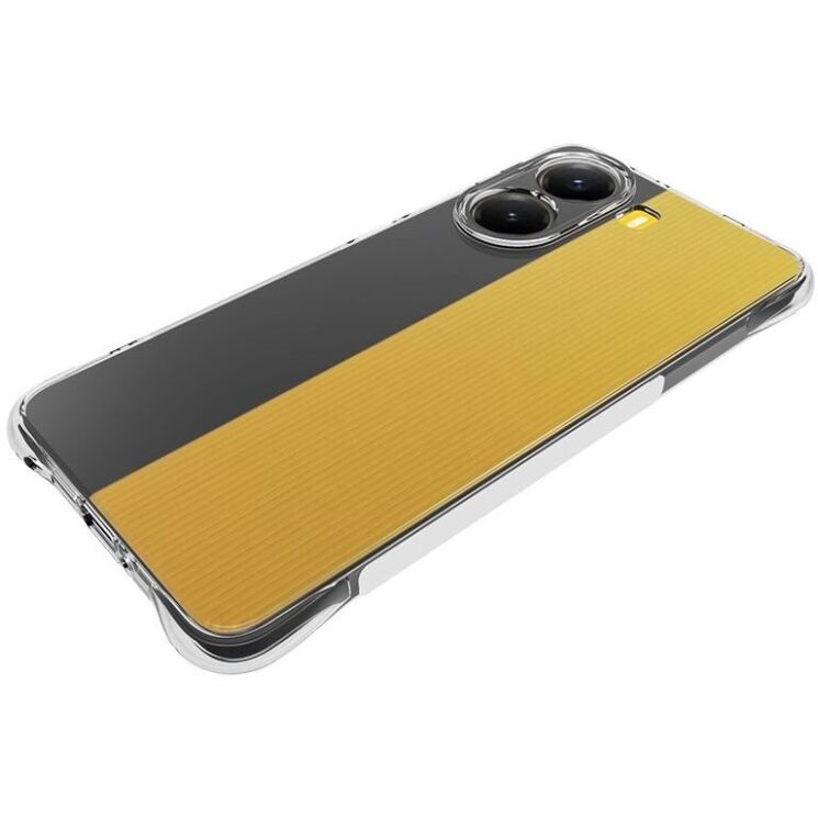 Защитный чехол UniCase AirBag для Xiaomi Poco X7 Pro - Transparent: фото 4 из 5