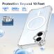 Защитный чехол UniCase AirBag Flow MagSafe для Samsung Galaxy A08 / Galaxy A07 / Galaxy A06 (A065) - Transparent (365177T). Фото 3 из 14