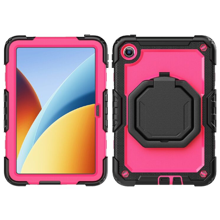 Захисний чохол UniCase Apollo Guard для Xiaomi Redmi Pad 2 9.7 - Black / Rose (422601BP) Захисний чохол UniCase Apollo Guard для Xiaomi Redmi Pad 2 9.7 - Black / Rose: фото 2 з 13