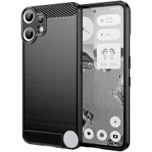 Захисний чохол UniCase Carbon для Nothing CMF Phone 2 Pro - Black: фото 1 з 13