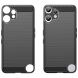 Захисний чохол UniCase Carbon для Nothing CMF Phone 2 Pro - Black (386510B). Фото 2 з 13