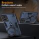 Захисний чохол UniCase Cosmic Armor для Motorola Moto G85 - Black (357037B). Фото 4 з 8