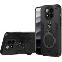 Защитный чехол UniCase Cosmic Armor для Xiaomi Redmi Note 14 Pro Plus - Black: фото 1 из 7