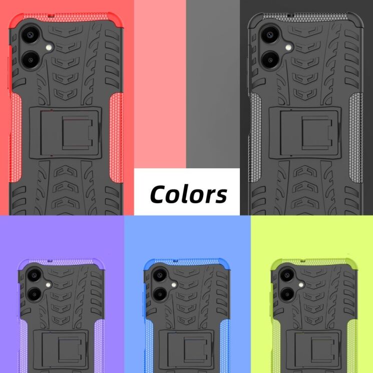 Защитный чехол UniCase Hybrid X для Samsung Galaxy A06 (A065) - Red: фото 17 из 17