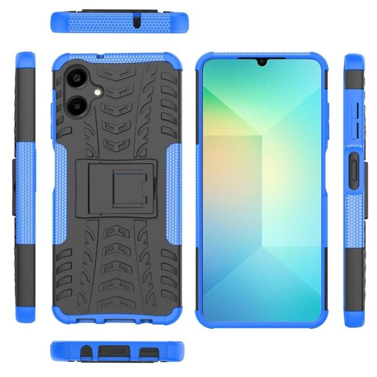Защитный чехол UniCase Hybrid X для Samsung Galaxy A06 (A065) - Red: фото 9 из 17