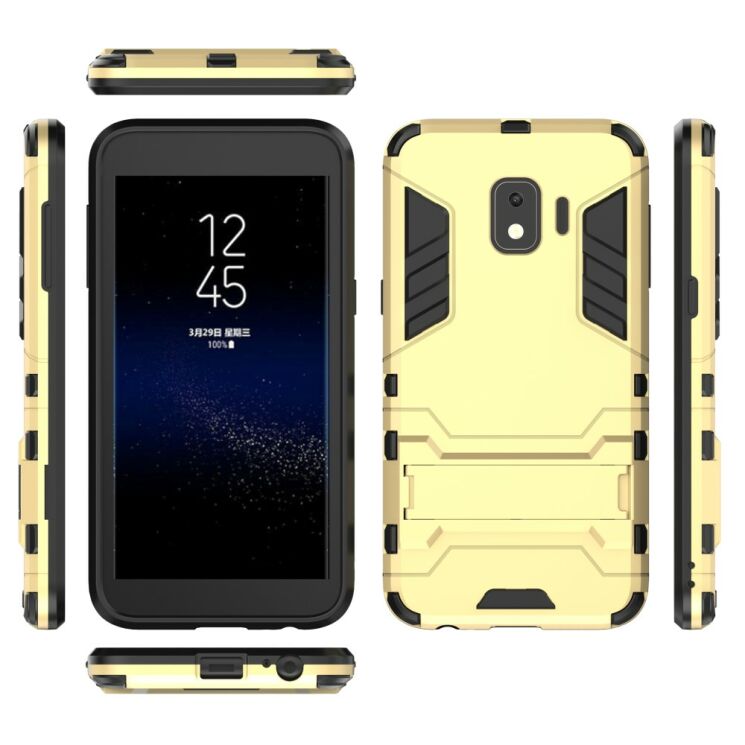 Защитный чехол UniCase Hybrid для Samsung Galaxy J2 Core (J260) - Gold: фото 4 из 5