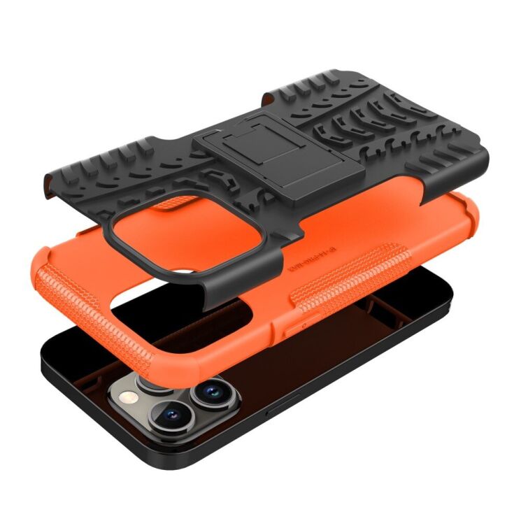 Захисний чохол UniCase Hybrid X для Apple iPhone 14 Pro Max - Orange: фото 5 з 12