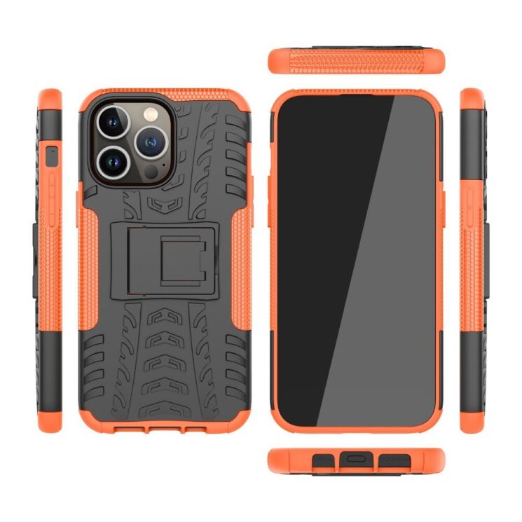 Захисний чохол UniCase Hybrid X для Apple iPhone 14 Pro Max - Orange: фото 6 з 12