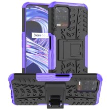 Защитный чехол UniCase Hybrid X для Realme 8i / Realme Narzo 50 - Purple: фото 1 из 10