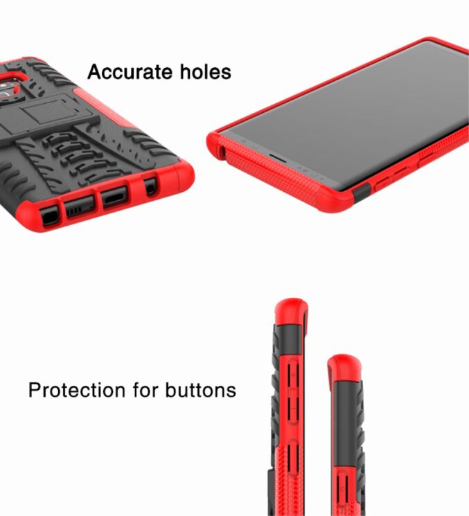 Защитный чехол UniCase Hybrid X для Samsung Galaxy Note 9 (N960) - Red: фото 15 из 17