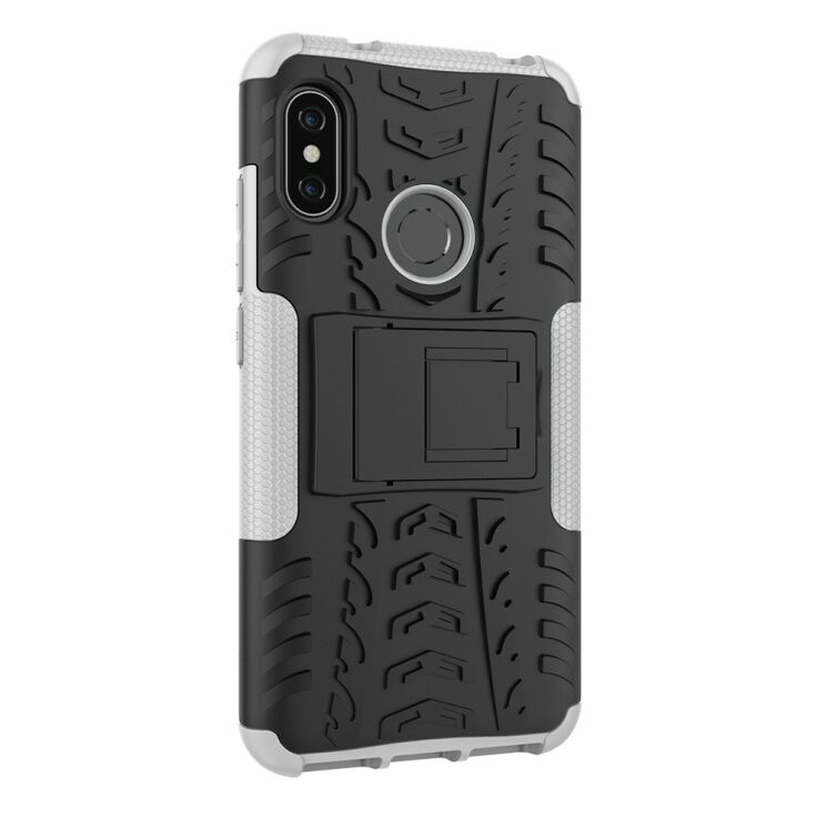 Противоударный чехол UniCase Hybrid X для Xiaomi Redmi 6 Pro / Mi A2 Lite - White: фото 7 из 15