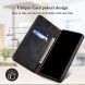 Защитный чехол UniCase Leather Wallet для Apple iPhone 15 - Black (371521B). Фото 6 из 9