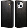 Защитный чехол UniCase Leather Wallet для Apple iPhone 15 - Black (371521B)