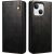 Защитный чехол UniCase Leather Wallet для Apple iPhone 15 - Black: фото 1 из 9