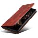 Защитный чехол UniCase Leather Wallet для Motorola Moto G24 / G04 / G04s / E14 - Brown (347841Z). Фото 5 из 9