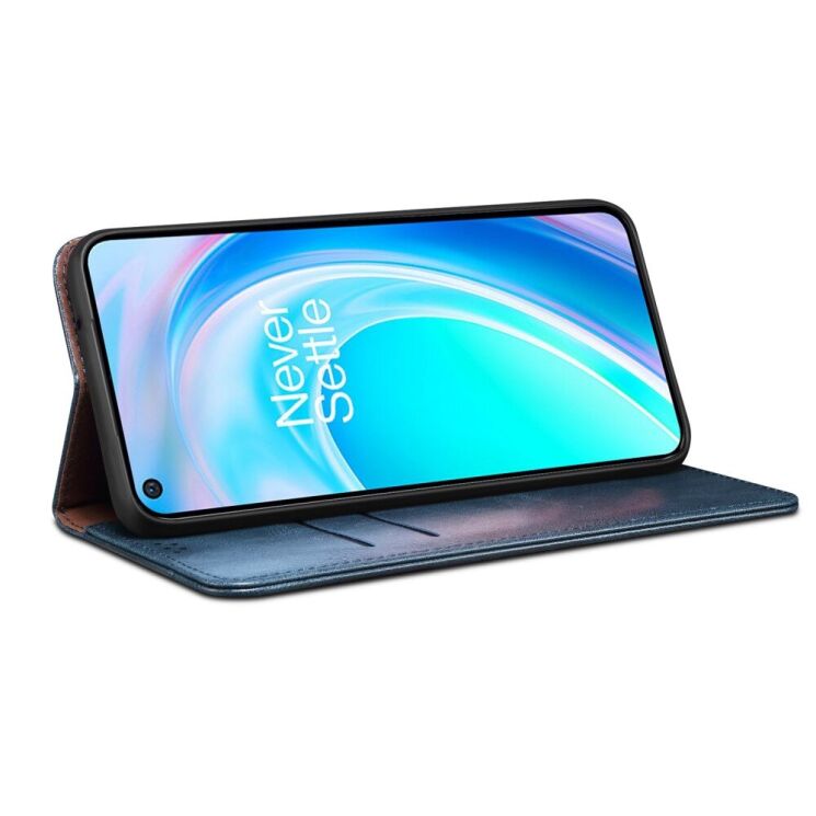 Чохол-книжка з кишеньками UniCase Leather Wallet для OnePlus Nord CE 2 Lite - Blue: фото 5 з 18