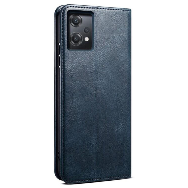 Чохол-книжка з кишеньками UniCase Leather Wallet для OnePlus Nord CE 2 Lite - Blue: фото 4 з 18
