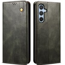 Защитный чехол UniCase Leather Wallet для Samsung Galaxy A26 (A266) - Green: фото 1 из 7