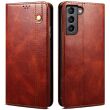 Защитный чехол UniCase Leather Wallet для Samsung Galaxy S22 - Brown (290053Z)