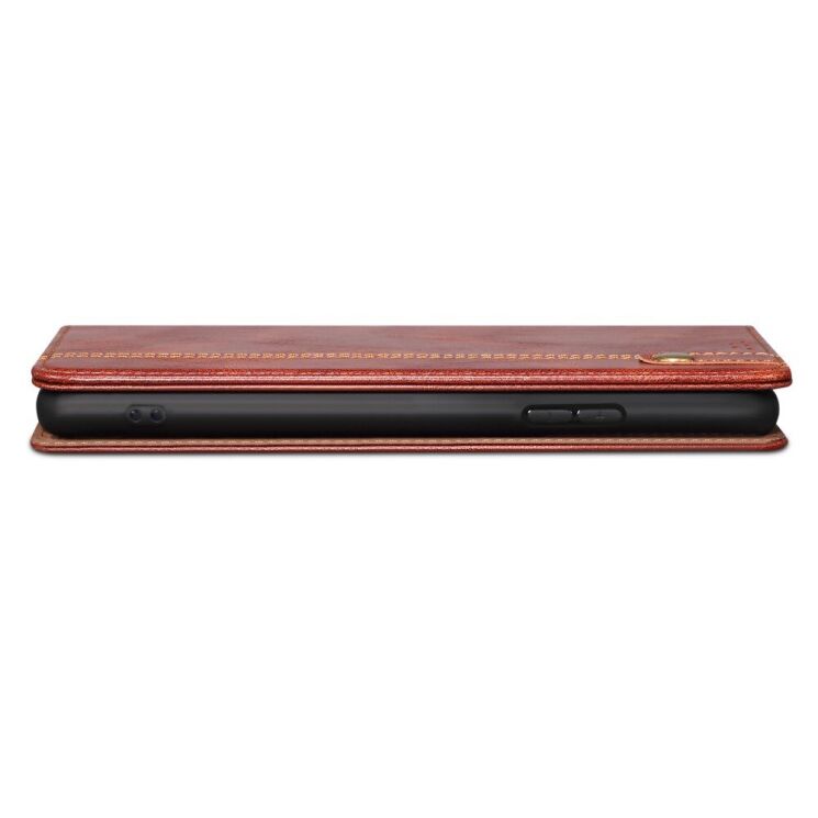 Защитный чехол UniCase Leather Wallet для Samsung Galaxy S22 - Brown: фото 14 из 31