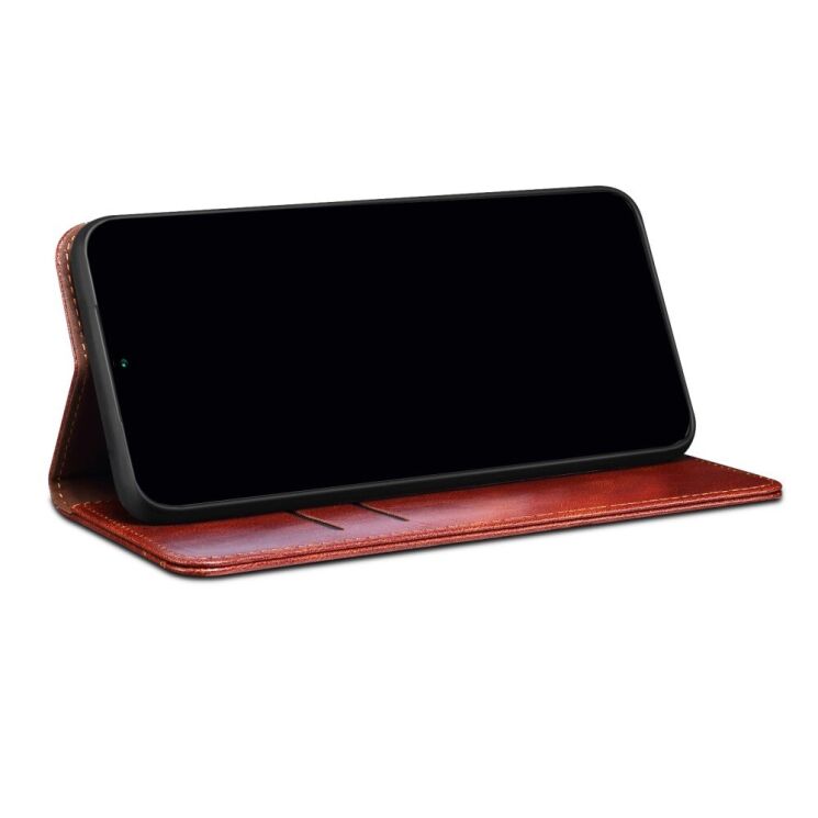 Защитный чехол UniCase Leather Wallet для Samsung Galaxy S22 - Brown: фото 13 из 31