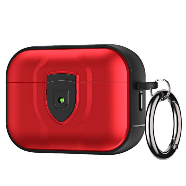 Захисний чохол UniCase Lock Fit для Apple AirPods Pro 2 - Red: фото 1 з 10