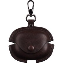 Захисний чохол UniCase Retro Cover для Xiaomi Redmi Buds 8 Pro - Dark Brown: фото 1 з 9