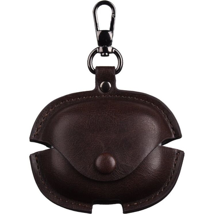 Захисний чохол UniCase Retro Cover для Xiaomi Redmi Buds 8 Pro - Dark Brown: фото 1 з 9